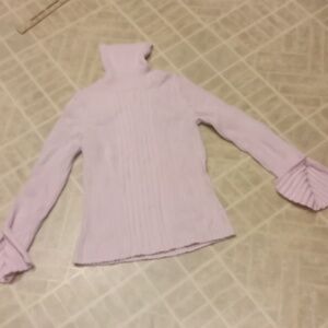 Girls, Pink pullover sweater